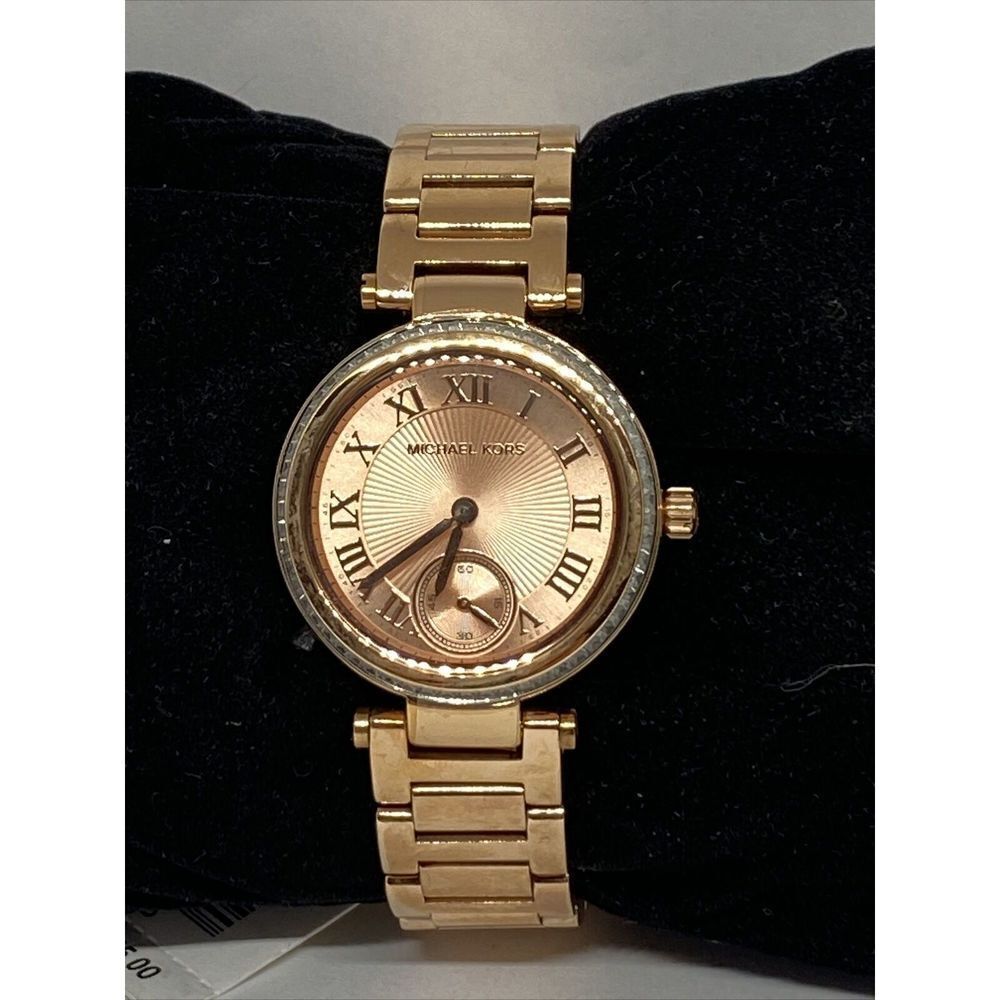Michael Kors Skylar MK5971 Womens Stainless Steel Analog Dial Quartz Watch JK462